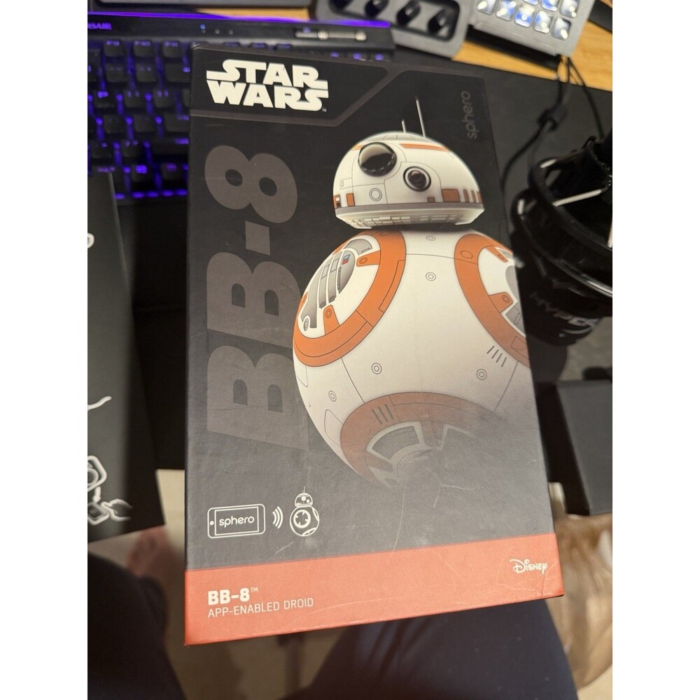 Sphero BB-8 Star Wars App-Enabled Droid - R001USA- Sealed USED - NO USB CORD
